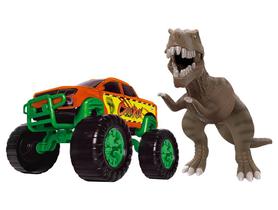 Pick Up Cross Rex Atack Com Dino - Samba Toys