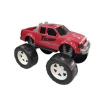 Pick-Up Furious Monster Truck Off Road Vermelha 644 - Usual