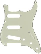 Pickguard Fender 62 Stratocaster, 11 furos, verde menta, 3 camadas Pickguard Fender 62 Stratocaster, 11 furos, verde menta, 3 camadas