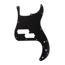 Pickguard Musiclily Pro de 5 cordas e 13 furos para precisão Fender Pickguard Musiclily Pro de 5 cordas e 13 furos para precisão Fender