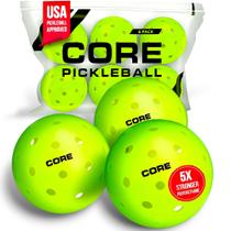 Pickleball Balls CORE Pickleball Durable Outdoor, pacote com 6 Pickleball Balls CORE Pickleball Durable Outdoor, pacote com 6