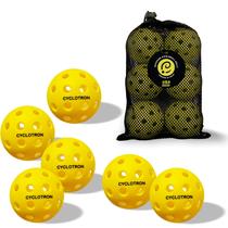 Pickleball Balls CYCLOTRON Premium, pacote com 6, aprovado pela USAPA Pickleball Balls CYCLOTRON Premium, pacote com 6, aprovado pela USAPA