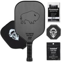 Pickleball Paddle Bison Paddles Rampage Carbon Fiber T700 Pickleball Paddle Bison Paddles Rampage Carbon Fiber T700