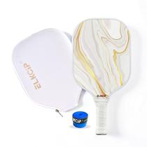 Pickleball Paddle ELKCIP Composite Grafite branca Pickleball Paddle ELKCIP Composite Grafite branca