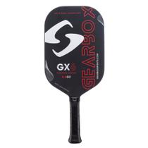 Pickleball Paddle Gearbox GX6 Control Fibra de Carbono Vermelha