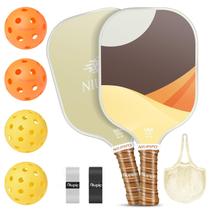 Pickleball Paddle niupipo com superfície leve de fibra de vidro