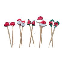 Picks Decorativo - Natal - 10 unidades - Rizzo