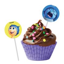 Picks Decorativos Divertidamente 2 - 8 Unidades