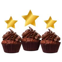Picks Para Doces De Ano Novo Estrela Dourado - 8 Un (regina) Picks Para Doces De Ano Novo Estrela Dourado - 8 Un (regina)