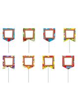 Picks para Doces Festa Junina C/8 Topper Arraiá Picks para Doces Festa Junina C/8 Topper Arraiá