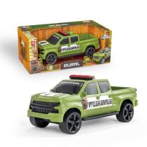 Pickup Carro De Patrulha Florestal Caminhonete De Brinquedo - Adijomar