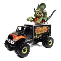 Pickup Rat Fink Monster Truck 1/24 Johnny Lightning 24009 Pickup Rat Fink Monster Truck 1/24 Johnny Lightning 24009