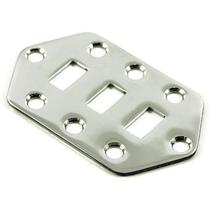 Pickup Selector Switch Control Plate Para Jaguar Spirit Cromado HEX-62J-C Pickup Selector Switch Control Plate Para Jaguar Spirit Cromado HEX-62J-C