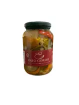 Picles De Legumes Misto Em Conserva Pato Gordo Vidro 370g