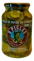 Picles De Pepino Em Conserva Agridoce 600g O Picles