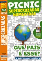 Picnic Supercruzadas Numeradas - Médio: 342 - Que País é Esse Picnic Supercruzadas Numeradas - Médio: 342 - Que País é Esse