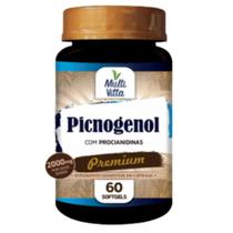 Picnogenol com Procianidinas 2000mg com 60 cápsulas Multivitta