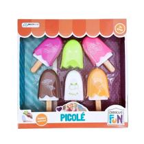 Picolé Colorido Creative Fun Brinquedo Didático Infantil - Multikids