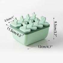 Picolé de picolé caseiro Caixa de sorvete de sorvete Caixa de gelo caseira