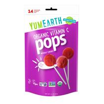 Picolés de Vitamina C YumEarth Orgânicos 14 Unidades Veganos Sem Glúten