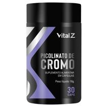 Picolinato de Cromo 250 mcg VitalZ 30 Cápsulas