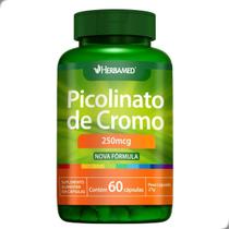 Picolinato de Cromo 250mcg 60 Capsulas Herbamed