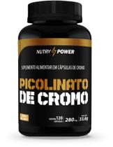 Picolinato De Cromo 280mg 120 Cáps Nutry Power - ApisNutri Picolinato De Cromo 280mg 120 Cáps Nutry Power - ApisNutri