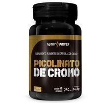 Picolinato De Cromo 280mg 60 Cáps Nutry Power - ApisNutri