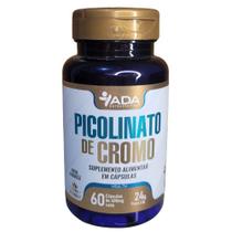 Picolinato de Cromo 400mcg 60 Cápsulas ADA Controle Açúcar