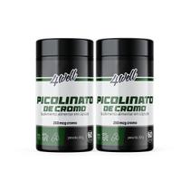 Picolinato de Cromo 4well 250mgc - 60 cápsulas - Combo 2 Potes Picolinato de Cromo 4well 250mgc - 60 cápsulas - Combo 2 Potes