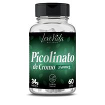 Picolinato de Cromo 60 Cápsulas 250mcg - Leve Vida Picolinato de Cromo 60 Cápsulas 250mcg - Leve Vida