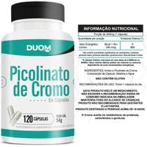 Picolinato De Cromo Com 120Cps - Duom - Mm Laboratorio Duom Ltda
