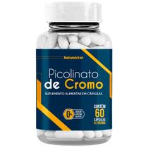 Picolinato de Cromo Suplemento Alimentar 100% Natural Original Natunectar 60 Capsulas / Comprimidos