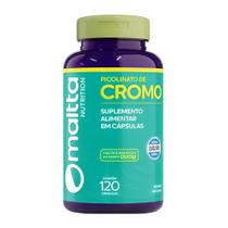 Picolinato de Cromo Suplemento Com 120 Cápsulas - Maltta