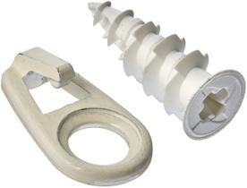 Picture Hanger Hillman Wall Driller Large 50 libras, 2 peças Picture Hanger Hillman Wall Driller Large 50 libras, 2 peças