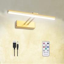 Picture Light FUNCHDAY Wierelss 33cm, temporizador de bateria regulável