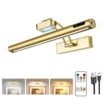 Picture Light VARICART 40 cm, recarregável, dourado, 3 cores Picture Light VARICART 40 cm, recarregável, dourado, 3 cores