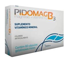 Pidomag B3 Suplemento Alimentar 60cps