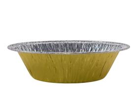 Pie Pan KitchenDance, alumínio descartável, 5 polegadas, redondo, 100 unidades Pie Pan KitchenDance, alumínio descartável, 5 polegadas, redondo, 100 unidades