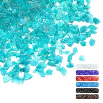 Piedras de Cristal Triturado Patelai 680g 3-6mm Turquesa para Manualidades