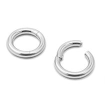 Piercing / Alargador Argola Articulada Click 2x8mm em Titânio