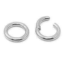 Piercing / Alargador Argola Articulada Click 2x8mm em Titânio