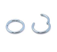 Piercing Argola Articulada Click 1.2mm em Titânio Anodizada Várias Cores