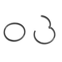 Piercing Argola Articulada em Titânio com 0.8mm para Aba Nasal - Fininha