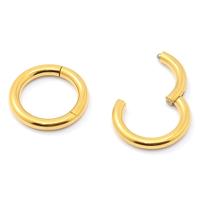 Piercing Argola Articulada em Titânio PVD Dourado
