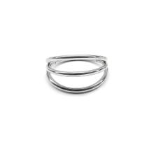 Piercing Argola Articulada Tripla para Conch em Aço Cirúrgico 10mm