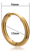 Piercing Argola Clicker Nariz 12mm Aço - Fácil Colocação Piercing Argola Clicker Nariz 12mm Aço - Fácil Colocação
