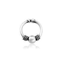 Piercing Argola de Pressão Prata 925 de Bali - Sem Furo Piercing Argola de Pressão Prata 925 de Bali - Sem Furo