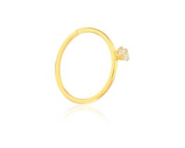 Piercing Argola em Ouro 18k com Zircônia P5208