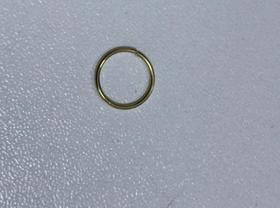 Piercing Argola Em Ouro 18k Nariz Ou Orelha